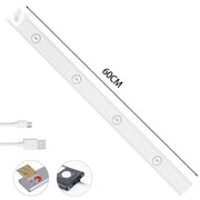 Lumitrack™ USB LED-Bewegungsmelder | Schlanke Drahtlose Nachtlampe
