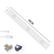 Lumitrack™ USB LED-Bewegungsmelder | Schlanke Drahtlose Nachtlampe