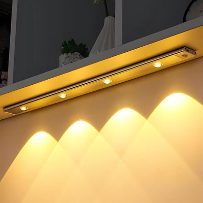 Lumitrack™ USB LED-Bewegungsmelder | Schlanke Drahtlose Nachtlampe