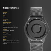 Magnetic Watch™ - Die Einzigartige Magnetische Uhr, die Kunst und Zeit kombiniert