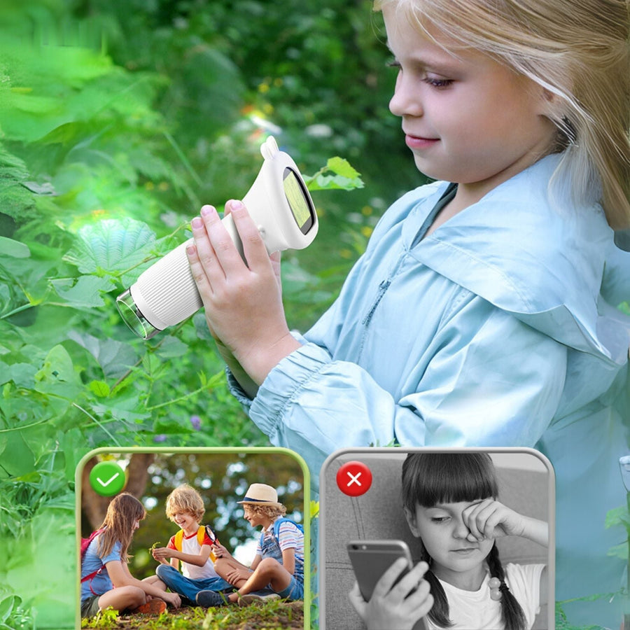 MicroScope™ Kinder | Tragbares Vergrößerungsglas & Wissenschaftsspielzeug