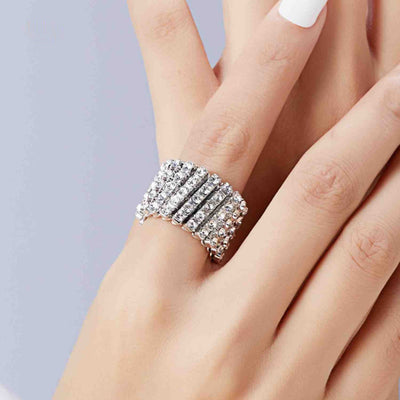 Morphix™ Flexible Armband Ring | Magisches Diamantdesign | Verstellbar von 2-7cm Ø