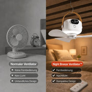 Night Breeze Fan™ | Hängeventilator mit Nachtlicht