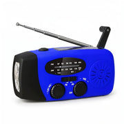 SolarPower™ Pro | Notfallradio mit Kurbel & Solar, Taschenlampe, Powerbank und SOS