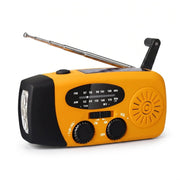 SolarPower™ Pro | Notfallradio mit Kurbel & Solar, Taschenlampe, Powerbank und SOS