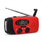 SolarPower™ Pro | Notfallradio mit Kurbel & Solar, Taschenlampe, Powerbank und SOS