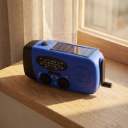 SolarPower™ Pro | Notfallradio mit Kurbel & Solar, Taschenlampe, Powerbank und SOS
