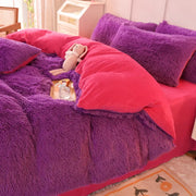Teddy Fluffy Fleece-Bettwäsche-Set | 3- oder 4-teilig