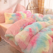 Teddy Fluffy Fleece-Bettwäsche-Set | 3- oder 4-teilig