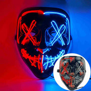PhantomGlow™ Maske | LED-Licht, Lumineszierend & Perfekt für Halloween