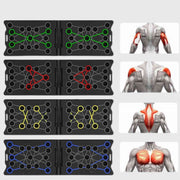 PowerFit™ Push-Up Board | Multifunktional, Muskelaufbau und platzsparend