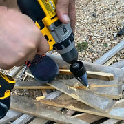 PowerSplit™ - Universeller Spaltbohrer für effizientes Holzspalten ohne Axt