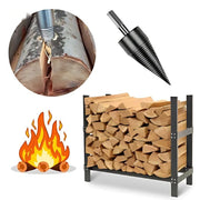 PowerSplit™ - Universeller Spaltbohrer für effizientes Holzspalten ohne Axt