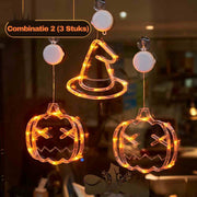 PumpkoGlow™ Lampe | Warme LED, Saugnapf-Befestigung & festliche Atmosphäre