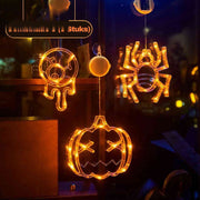 PumpkoGlow™ Lampe | Warme LED, Saugnapf-Befestigung & festliche Atmosphäre
