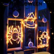 PumpkoGlow™ Lampe | Warme LED, Saugnapf-Befestigung & festliche Atmosphäre
