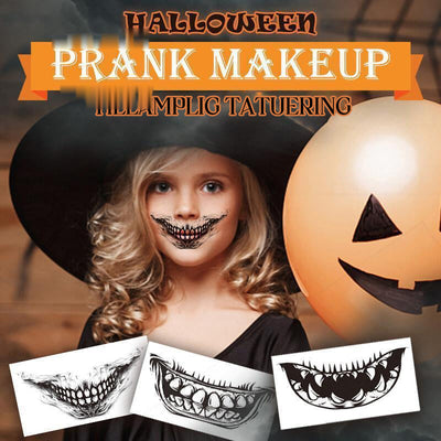 Realistische Halloween Horror Tattoos | Mach dein Halloween-Make-up komplett