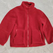 CozyLuxe™ Teddy Wolljacke | Luxuriöser Komfort mit Hohem Kragen und Weicher Schafwolle
