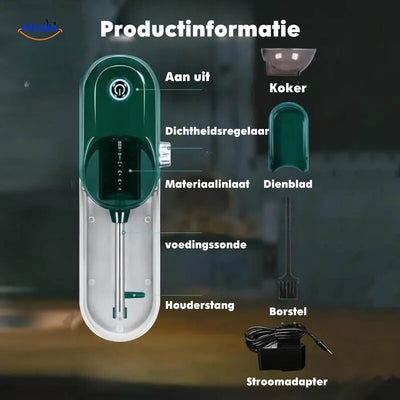 RollMaster™ | Vollautomatische Elektrische Zigarettenmaschine - Verstellbare Größe