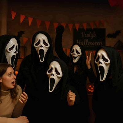 Skullora™ Maske | Innovatives Design, atmungsaktiv & perfekt für Halloween