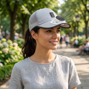 Solarix™ Cap | Kühlende Sonnenkappe, UV-Schutz und wiederaufladbar