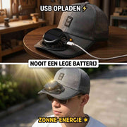 Solarix™ Cap | Kühlende Sonnenkappe, UV-Schutz und wiederaufladbar