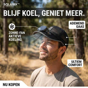 Solarix™ Cap | Kühlende Sonnenkappe, UV-Schutz und wiederaufladbar