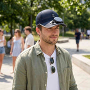 Solarix™ Cap | Kühlende Sonnenkappe, UV-Schutz und wiederaufladbar