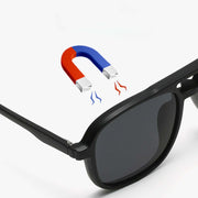 Solvizo™ Sonnenbrille SET | Polarisiert, Modisch & Magnetisches Design