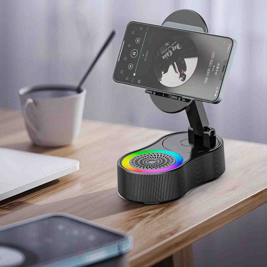 SoundMate™ Lautsprecher | Ohne Bluetooth, Induktionshalterung & Powerbank