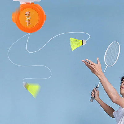 Spinpro™ Badmintontrainer: Indoor Solo Training für Alle Altersgruppen und Fitnesslevel