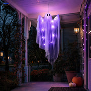 SpookGlow™ Hängende Halloween-Geisterdekoration, ca. 119 cm