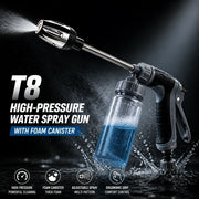 T8™ Hochdruck-Wasserpistole | Für den Gartenschlauch
