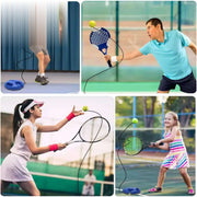 TennisPro™ Trainer | Solo-Übung, elastisches Band & langlebiges Design