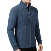 ThermoKnit™ Weste | Gefütterte, warme Strickweste für Herren