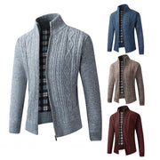 ThermoKnit™ Weste | Gefütterte, warme Strickweste für Herren