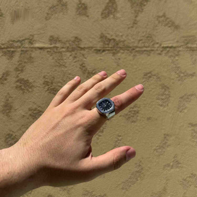 Timora™ Ring-Uhr | Einzigartiges Design, präzise Zeitangabe und stilvolles Accessoire