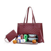 Totezia™ Tasche | 2-in-1 Handtasche & Kühltasche, Geräumiges & Stilvolles Design + Kostenlose Seitentasche im Wert von €19,95