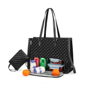 Totezia™ Tasche | 2-in-1 Handtasche & Kühltasche, Geräumiges & Stilvolles Design + Kostenlose Seitentasche im Wert von €19,95