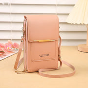 TouchScreenGo™ | Crossbody-Handytasche mit Touchscreen-Fenster