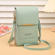 TouchScreenGo™ | Crossbody-Handytasche mit Touchscreen-Fenster