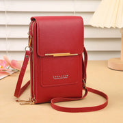 TouchScreenGo™ | Crossbody-Handytasche mit Touchscreen-Fenster
