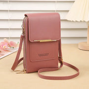 TouchScreenGo™ | Crossbody-Handytasche mit Touchscreen-Fenster