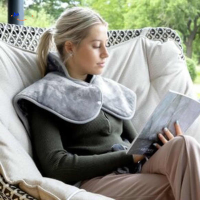 Thermo Relax™ Elektrisches Wärmecape | Nacken & Schultern, Schnelle Wärme