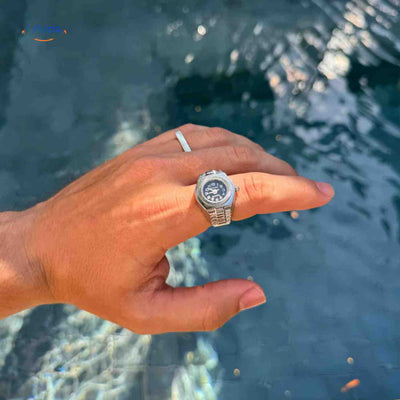 Timevera™ Ring-Uhr | Verstellbar, stilvoll & unisex Design
