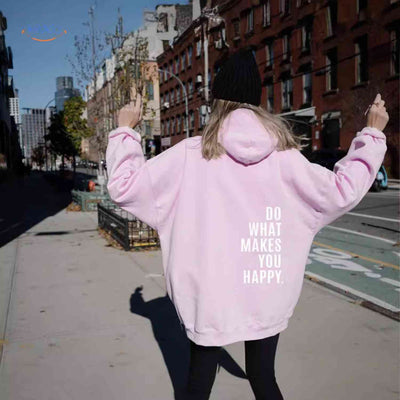 HappiWear™ Hoodie | Oversized (of: Übergroß), Bequem & Stilvoll