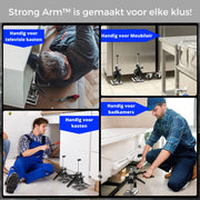 Strong Arm™ Unterstützung | Vermeide Rückenbeschwerden mit 150 kg Tragkraft aus robustem Edelstahl