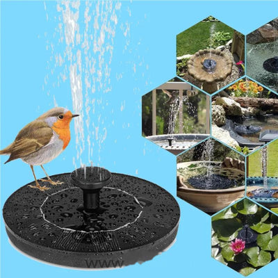 Umweltfreundlicher Brunnen für Becken und Teiche mit unserem Solar Oasis™