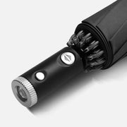 OnePlu™ | Automatischer windbeständiger Regenschirm mit reflektierendem Rand