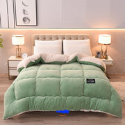 ComfortLux™ Woll-Velours Gewichtsdecke | Ultimative Wärme & Luxus - 2,5 bis 4KG